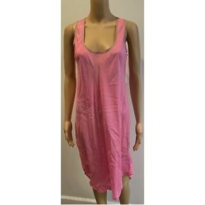 GREGORY PARKINSON Pink silk slip dress SZ small